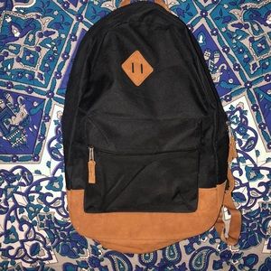 Black and Tan back pack
